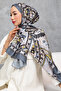Silk Voile Shawl , Imported Fabric , High Quality & Italian Sewing - 2