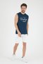 Superlife Men's Crew Neck Regular Fit Brooklyn Printed T-Shirt Spr22Ts115