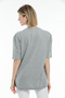 Women's Crew Neck Oversize Fit Brookyln Printed T-Shirt Spr21yk27 - 4