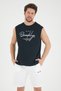 Men's Crew Neck Regular Fit Brooklyn Printed T-Shirt Spr22ts115