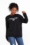 Women's Crew Neck Oversize Fit Tokyo Printed Thin Sweatshirt Spr22swk134