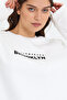 Süperlife Women's Crew Neck Oversize Fit Brooklyn Printed Thin Sweatshirt Spr23Swk330 - 3