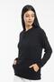 Superlife Women's Hooded Oversize Fit Thin Sweatshirt Spr21K55 - 3