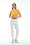 Women's Crop Knitted T-Shirt Spr21y13 - 3