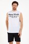 Men's Crew Neck Regular Fit New York Printed T-Shirt Spr22ts125