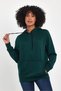 Superlife Women's Hooded Regular Fit Printed Thin Sweatshirt Spr21K61 - 4