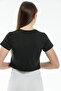 Women's Crop Knitted T-Shirt Spr21y13 - 4