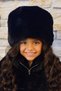 Young Girl's Winter Plush Hat Faux Fur Russian Style Kalpak