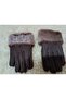 Unisex Complete Sheep Fur Lambskin Gloves - 5