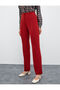 Melis Ağazat X - High Waist Ribbed Fabric Trousers - 3
