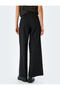 High Waist Palazzo Trousers with Pockets - 4