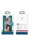 Sbprc iPhone 16 Compatible Case Pu Leather Embroidered 3D Airbag Isidore Cover - 5
