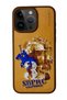 Sbprc iPhone 15 Pro Max Compatible Case 3D Pu Leather Marcus Suede Cover