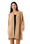 Women's Oversize Wide Fit Soft Textured Pocket Knitwear Cardigan - 3