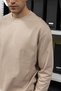 Basic Uzun Kol T-Shirt - Bej - 2