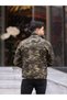 Men's Slim Fit Casual Relaxed Fit Non-Denim Jeans Jacket - 6