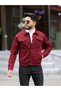 Men's Slim Fit Casual Relaxed Fit Non-Denim Jeans Jacket - 3