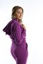 Women's 3 Thread Tracksuit Set Purple - 5