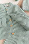Knitwear Cardigan Beret Unisex Winter Hat Baby Set - 3
