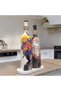 Colorful Women's Design 750 ml Olive Oil Liquid Oil Bottle Oil Pot Oil Dispenser Vinegar Dispenser Sauce Dispenser Set of 2 - 2