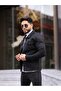 Men's Slim Fit Casual Relaxed Fit Non-Denim Jeans Jacket - 4