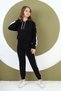 Girl's Cotton Hooded Bottom & Top Tracksuit Set