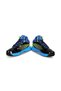 Men's Warrior-1 Pvc Basketball Shoes | Black Blue & Green | 8 Uk | Medium | Athletic Footwear - 2