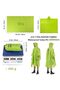 New 3-in-1 Poncho | Green (20D) | Compact & Waterproof | Outdoor Camping Essentials - 4