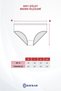 Women's White Lace Front Cotton Classic Women's Panties 3 Pack 8251 Skin Color - 6