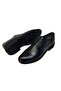 Kafkaslar Genuine Leather Light Sole Oval Toe Classic Strip Men's Suit Shoes - 5