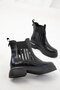 Black Patent Leather Women's Boots & Bootie 20082 - 2