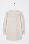 Beige Bebe Collar Cotton Woven Shirt Tctss24Tg00027 - 4