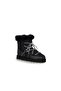 Blurred Women's Black Boots Women's Boots W12641 - 2