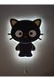 Decorative Wooden Printed Sanrio Character Chococat Children's Room Night Light 28*32