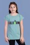 Girl's California Printed T-Shirt