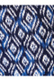 Ethnic Patterned Wide Leg Trousers Comfortable Fit - 6
