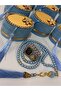 1 Piece of Zikirmatik and Tesbih Set in Velvet Box, Gift Dowry Holder, Bundle, Rosary - 3