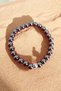 Genuine Hematite Bracelet - with Spacers, Real Natural Stone, Not Plated - 3