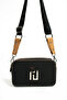 Women's Green Cross Strap 2 Compartment Hand and Shoulder Bag 236016 Pc - 4