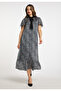 Midikleid s leopardím vzorom - 5