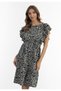 Midikleid cu Leoprint - 3
