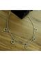 5-Piece Framed Heart Motif Necklace - 2