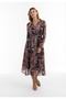 Maxikleid mit Paisley-Print