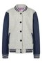 Collegejacke aus Sweat