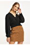 Cropped Bluse langarm - 3