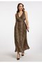 Maxikleid cu Leoprint - 4