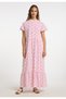 Maxikleid mit Allover-Print