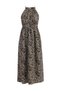 Rochie maxi cu imprimeu leopard - 3