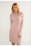 Strick Langarmkleid midi - 3