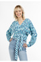 Wickeljacke aus Strick - 3